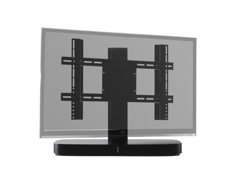 FLEXSON Adjustable TV-Mount For Sonos Playbase Black Single (FLXPBTVST1021)