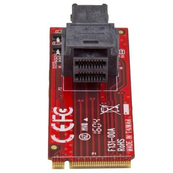 STARTECH U.2 TO M.2 ADAPTER FOR U.2 NVME SSD-M.2 PCIE X4 HOST INTERFACE CTLR (M2E4SFF8643)