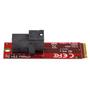 STARTECH U.2 to M.2 Adapter for U.2 NVMe SSD - M.2 PCIe x4 Host (M2E4SFF8643)