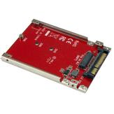 StarTech M.2 to U.2 Adapter - For M.2 PCIe NVMe SSDs - PCIe M.2 Drive to U.2 (SFF-8639) Host Adapter - M2 SSD Converter (U2M2E125) - Grensesnittsadapter - M.2 - M.2 Card - U.2 - rød (U2M2E125)