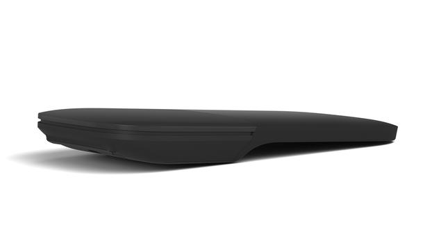 Microsoft Arc Mouse - Mus - optisk - 2 knapper - trådløs - Bluetooth 4.0 - svart (ELG-00002)