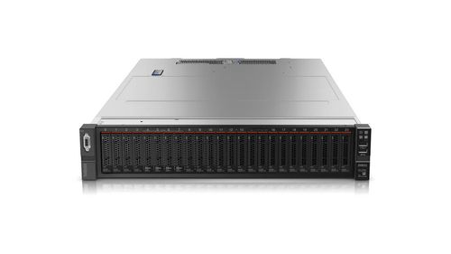 LENOVO ThinkSystem SR650 7X06 - Server - rack-mountable - 2U - 2-way - 1 x Xeon Gold 5217 / 3 GHz - RAM 32 GB - no HDD - Matrox G200 - no OS - monitor: none (7X06A0H6EA)