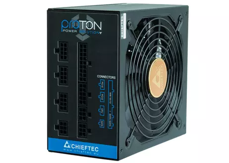Chieftec Proton Series BDF-650C - Strømforsyning (intern) - ATX12V 2.3 - 80 PLUS Bronze - AC 115-230 V - 650 watt - aktiv PFC (BDF-650C)
