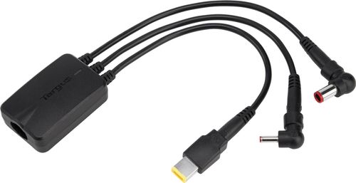 TARGUS 3-WAY DC CHARGING HYDRA CABLE 3 PIN BLACK (ACC1009EUX)