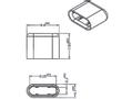 DELOCK Dust Cover for USB Type-C™ male 10 pieces black (64008)