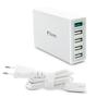 FANTEC QUICK CHARGE 3.0 40W 1X USB 3.0/ 4X USB 2.0 WHITE ACCS (1954)