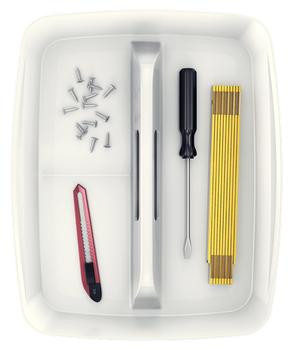 LEITZ Sorteringsinnsats MyBox L hvit (53220001)