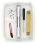 LEITZ MyBox WOW Grote Sorteertray met handvat Wit Plastic 30.7 x 37.5 x 10.1 cm (53220001)