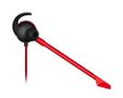 MSI Immerse GH10 - earphones with mic - Rød (IMMERSE GH10)