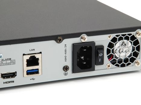 LEVELONE 8CH NVR 8-PORT POE IEEE 802.3AT H.264/ H.265 MAX 2 HDD ONVIF      IN REC (NVR-0508)