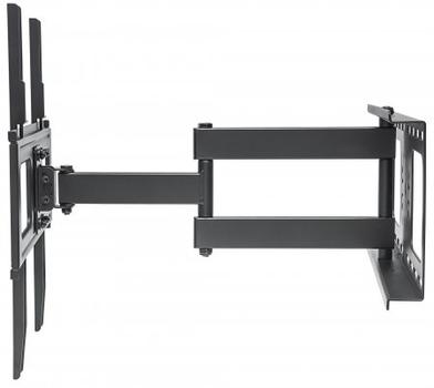 MANHATTAN Universal Flat-Panel TV Full-Motion Wall Mount, Single Arm Supports One 32? to 55? Television up to 50 kg (110 lbs.) (461252)