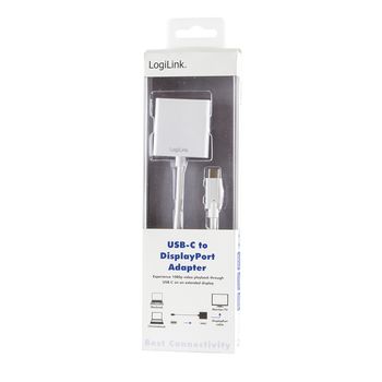 LOGILINK - USB-C 3.1 to DisplayPort adapter (UA0246A)