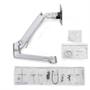 ERGOTRON LX DUAL STACKING ARM, EXTENSION AND COLLAR KIT, BRIGHT WHITE ACCS (98-130-216)