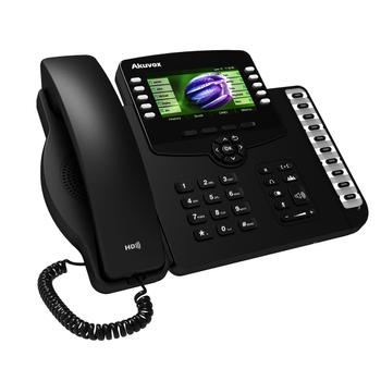 AKUVOX Ip Phone Black 6 Lines Tft (SP-R67G)