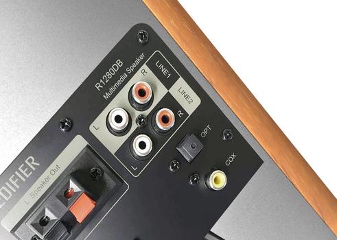 EDIFIER R1280Db Loudspeaker Brown  (R1280DB WOOD)