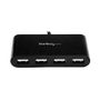 STARTECH 4-Port USB-C Hub - Mini Hub - USB-C to 4x USB-A - USB 2.0 (ST4200MINIC)