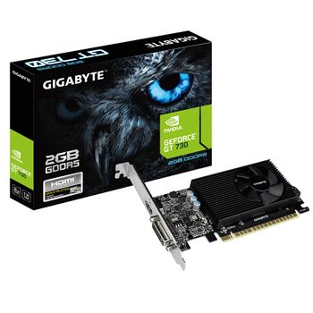 GIGABYTE GF GV-N730D5-2GL PCIE 2 LP 2GB GDDR5 902MHZ DVI HDMI IN (GV-N730D5-2GL $DEL)