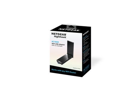 NETGEAR AC1900 WLAN USB ADAPTER USB 3.0 DUAL BAND WRLS (A7000-100PES)