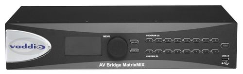 VADDIO AV Bridge MatrixMIX,  USB Gateway, Live Production mixer/ matrix for A/V to USB and IP stream (999-5660-001)