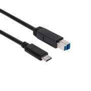 CLUB 3D Kabel USB 3.1 Typ C > USB Typ B 1,0m St/St