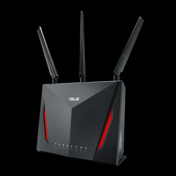 ASUS RT-AC86U AC2900 GAMING ROUTER F-FEEDS2 (90IG0401-BM3000)