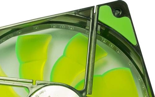 INTER-TECH Lüfter 120*120*25 ARGUS L-12025 GR, grün (88885414)