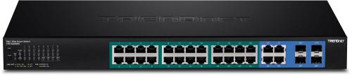 TRENDNET 28-PORT GIGABIT WEB SMART POE+ SWITCH (370W) IN (TPE-5028WS)