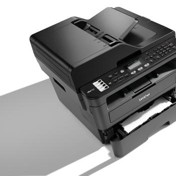BROTHER MFC-L2710DW - Multifunktionsprinter - S/H - laser - Legal (216 x 356 mm) (original) - A4/Legal (medie) - op til 30 spm (kopiering) - op til 30 spm (udskriver) - 250 ark - 33.6 Kbps - USB 2.0, LAN, Wi- (MFCL2710DWG1)