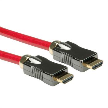 ROLINE HDMI Cable 8K (7680x4320). M/M. Red. 3.0m (11045903)