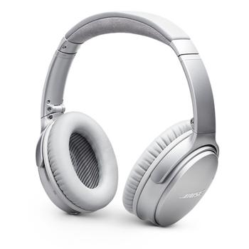 BOSE QuietComfort 35 II Wireless Noise Cancelling On-Ear Headphones - Silver  (789564-0020)