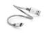 VERBATIM LIGHTNING CABLE SYNC & CHARGE 100CM SILVER ACCS