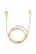 VERBATIM LIGHTNING CABLE SYNC & CHARGE 100CM GOLD ACCS