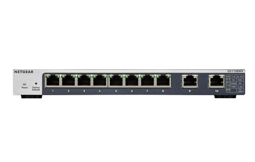NETGEAR 8-PORT GB SMART MANAGED SWITCH (GS110EMX-100PES)
