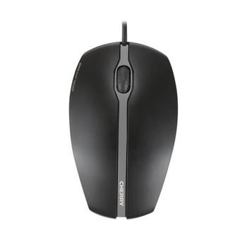 CHERRY GENTIX BLACK SILENT CORDED MOUSE PERP (JM-0310-2)