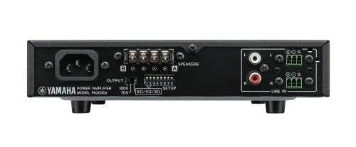 YAMAHA forsterker PA2030 2x30WLo-Z 60W Hi-Z (PA2030A)