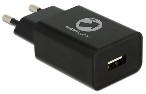 NAVILOCK Charger 1 x USB type A with QualcommÂ® Quick Chargeâ?¢ 3.0 black (62968)
