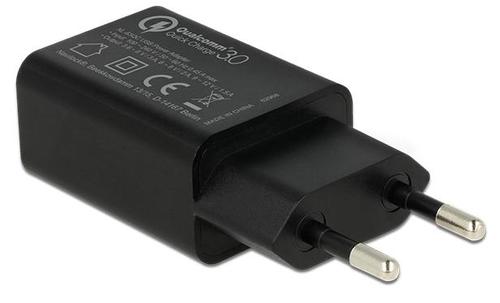 NAVILOCK Charger 1 x USB type A with QualcommÂ® Quick Chargeâ?¢ 3.0 black (62968)