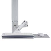 Ergotron LX Wall Mount System monteringssett - Patented Constant Force Technology - for LCD-skjerm / tastatur / mus - hvit