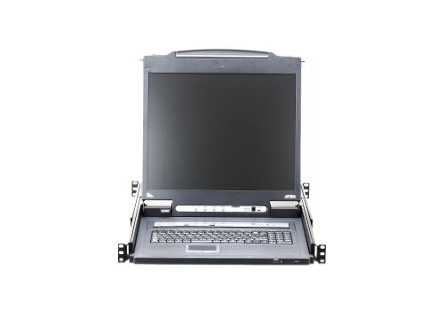ATEN 8 Port 19" LCD KVM Over IP (CL5708IN-ATA-2XK06GG)