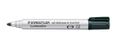 STAEDTLER Whiteboard merkepenn Lumocolor rund 2mm sort