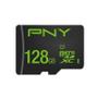 PNY High Performance, 128 GB, MicroSDXC, Klasse 10, UHS-I, 100 MB/s, Sort