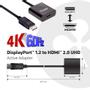 CLUB 3D Club3D Adapter DisplayPort > HDMI 2.0 3D 4K60Hz aktiv St/Bu bulk (CAC-2070)