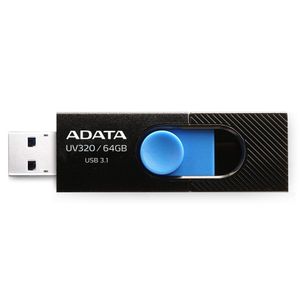 A-DATA UV320 64GB Black/ Blue USB3.1 (AUV320-64G-RBKBL)