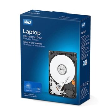 WESTERN DIGITAL WD Blue Laptop HDD 2TB 2.5inch 5400rpm Retail internal (WDBMYH0020BNC-WRSN)