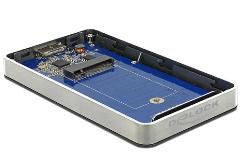 DELOCK External Enclosure M.2 Key B 42 mm SSD > USB 3.0 Type Micro-B female w (42594)