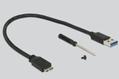 DELOCK External Enclosure M.2 Key B 42 mm SSD > USB 3.0 Type Micro-B female w (42594)