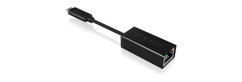ICY BOX Adapter 1x USB2.0 Type C -> LAN RJ45 (IB-AC535-C)