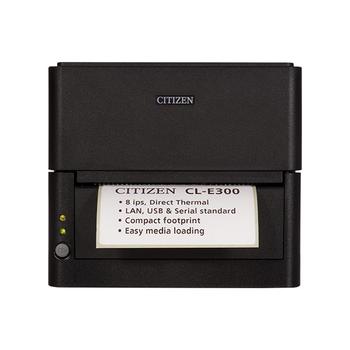 CITIZEN CL-E300 PRINT POS CUT LAN USB SER BLK EN PWR PRNT (CLE300XEBXSX)
