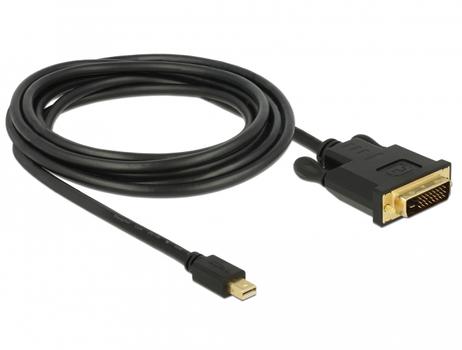 DELOCK Kabel mini Displayport 1.1 Stecker > DVI 24+1 Stecker 3 m (83990)