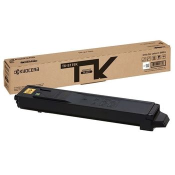 KYOCERA TK8115K Black Toner Cartridge 12k pages - 1T02P30NL0 (1T02P30NL0)